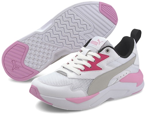 大童 Puma X-ray Lite Jr 粉白灰 低筒運動鞋 Purchase 大童 Puma X-ray Lite Jr 粉白灰 低筒運動鞋