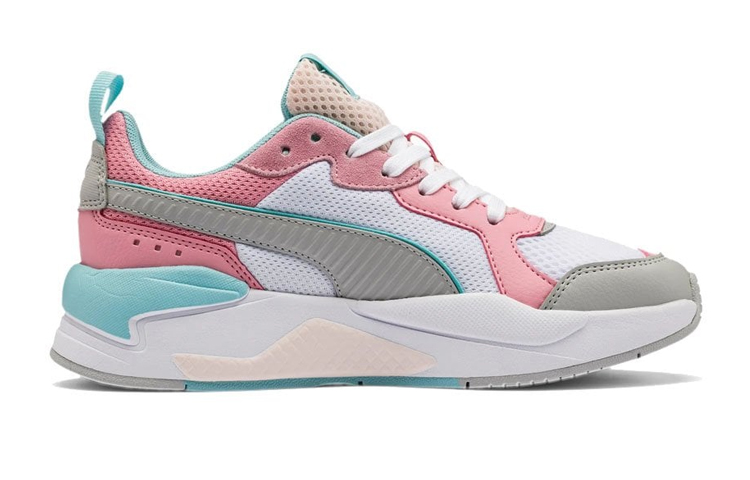 Order (PS) プーマ X-ray キッズ ピンク/白 ランニングシューズ 372920-05