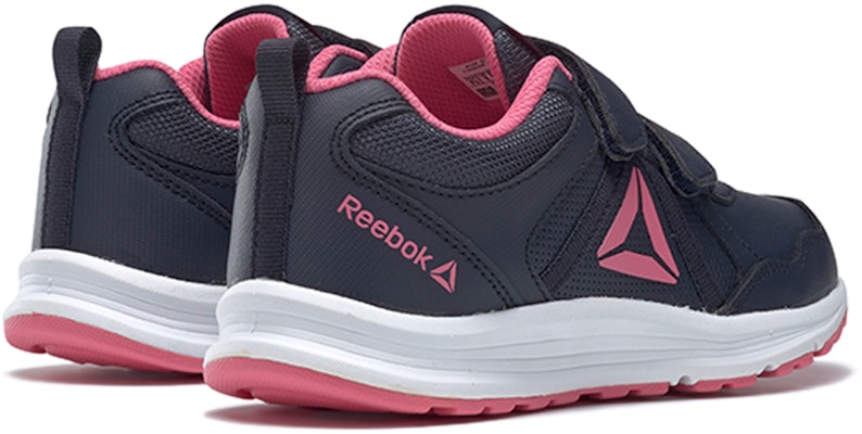 (JR) Reebok Almotio 4.0 'Hitam Merah Jambu Velcro' DV8722 Shop (JR) Reebok Almotio 4.0 'Hitam Merah Jambu Velcro' DV8722