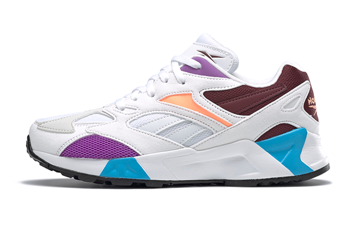 (Youth) Reebok Aztrek 96 'White Blue Purple' DV9657