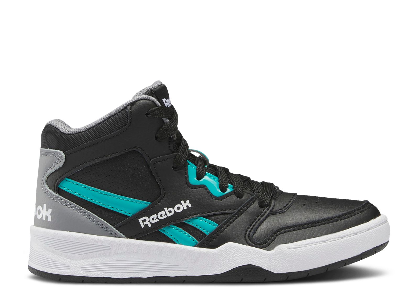 (Youth) Reebok BB4500 Court 'Black Classic Teal' GX1456