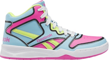 (Youth) Reebok BB4500 Court 'Digital Blue Atomic Pink' HP4380 (Youth) Reebok BB4500 Court 'Digital Blue Atomic Pink' HP4380