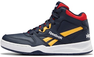 (Youth) Reebok BB4500 Court 'Vector Navy Solar Gold' G58511 (Youth) Reebok BB4500 Court 'Vector Navy Solar Gold' G58511