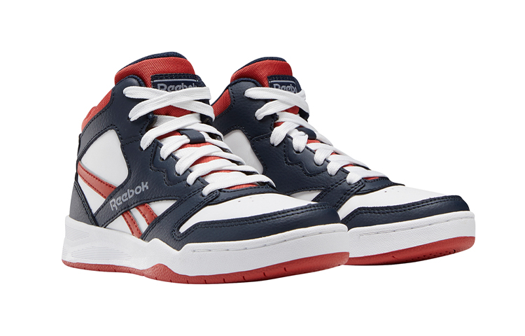 Shop (Youth) Reebok BB4500 Court Mid 'Blue Red' EH3211