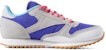 (Youth) Reebok CL Leather Ripple MU 'Grey White Purple' DV7454