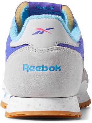Reebok Cl Leather Ripple Mu 大童 灰白紫 跑步鞋 Shop Reebok Cl Leather Ripple Mu 大童 灰白紫 跑步鞋