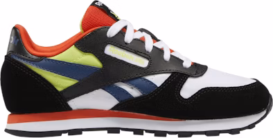 (Youth) Reebok Classic Leather 'Black Dynamic Red' GX1101 (Youth) Reebok Classic Leather 'Black Dynamic Red' GX1101