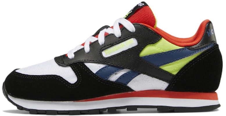 (Youth) Reebok Classic Leather 'Black Dynamic Red' GX1101 Buy (Youth) Reebok Classic Leather 'Black Dynamic Red' GX1101