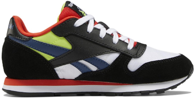 (Youth) Reebok Classic Leather 'Black Dynamic Red' GX1101 Order (Youth) Reebok Classic Leather 'Black Dynamic Red' GX1101