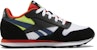 (JR) Reebok Classic Leather 'Hitam Dynamic Merah' GX1101