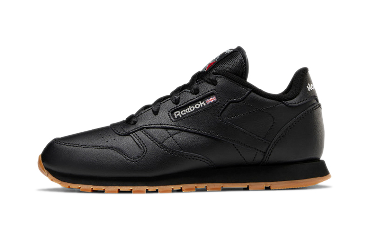 (Youth) Reebok Classic Leather 'Black Gum' AR1149