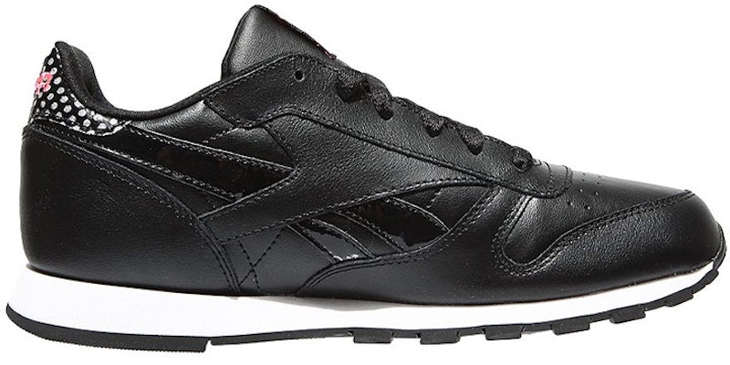 (JR) Reebok Klasik Kulit 'Hitam Merah Jambu' CM9136 Order (JR) Reebok Klasik Kulit 'Hitam Merah Jambu' CM9136