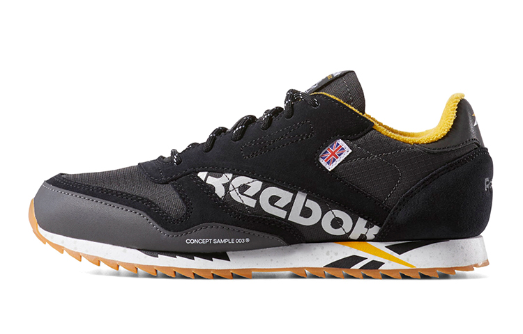 Buy (JR) Reebok Classic Leather 'Negro Amarillo' DV7455