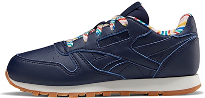 (Youth) Reebok Classic Leather 'Colorful Stripe' FW6118 (Youth) Reebok Classic Leather 'Colorful Stripe' FW6118