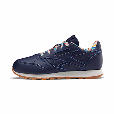 (Youth) Reebok Classic Leather 'Colorful Stripe'