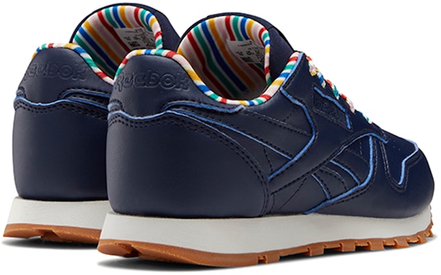 (Youth) Reebok Classic Leather 'Colorful Stripe' FW6118 Shop (Youth) Reebok Classic Leather 'Colorful Stripe' FW6118