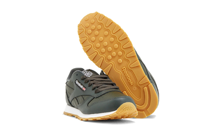 Purchase (JR) 锐步经典皮革运动鞋 '深绿' CN5613