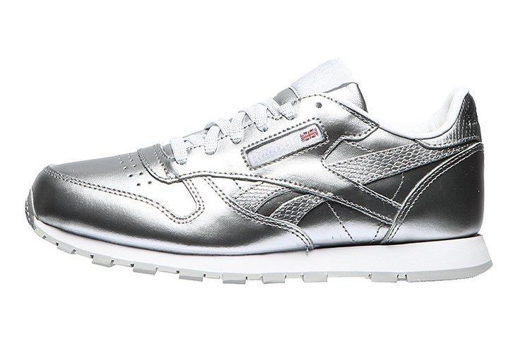 (Youth) Reebok Classic Leather 'Metallic Silver' BS8945