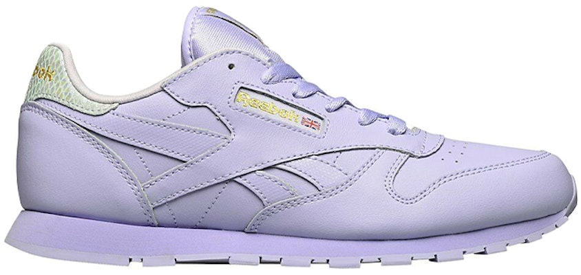 (JR) Reebok Classic Leather 'Ungu Taro Metalik' BD5543 Order (JR) Reebok Classic Leather 'Ungu Taro Metalik' BD5543