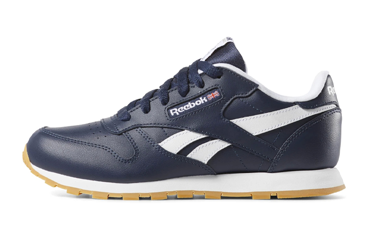 (Youth) Reebok Classic Leather 'Navy Blue' DV4571