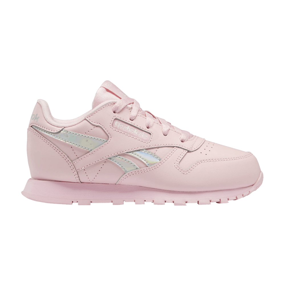 (Youth) Reebok Classic Leather 'Pink Glow Iridescent' HQ3904