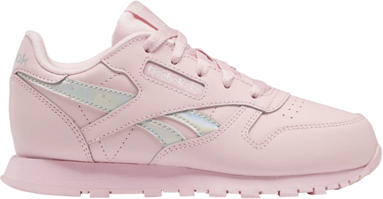 (JR) Reebok Classic Leather 'Pink Glow Iridescent' - Kulit Klasik Merah Jambu Berkilau HQ3904 Buy (JR) Reebok Classic Leather 'Pink Glow Iridescent' - Kulit Klasik Merah Jambu Berkilau HQ3904