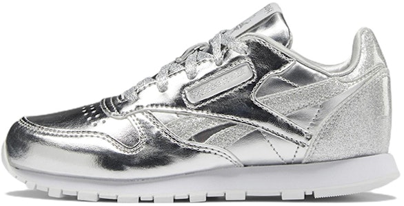 (JR) リーボック クラシックレザー シルバーメタリック GZ5675 Buy (JR) リーボック クラシックレザー シルバーメタリック GZ5675