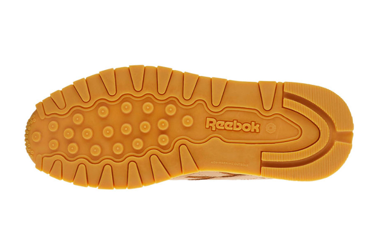 Details for 大童 Reebok Classic Leather 耐磨防滑減震 低筒運動鞋 小麥色