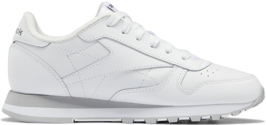 大童 Reebok 經典皮革舒適耐磨跑步鞋 白色 Order 大童 Reebok 經典皮革舒適耐磨跑步鞋 白色