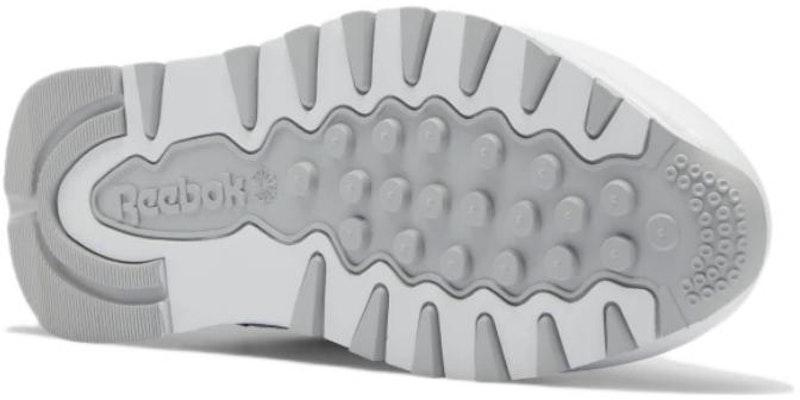 大童 Reebok 經典皮革舒適耐磨跑步鞋 白色 Details for 大童 Reebok 經典皮革舒適耐磨跑步鞋 白色