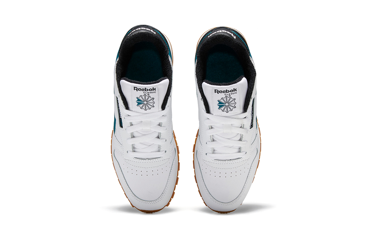 Purchase (JR) 리복 클래식 레더 화이트 블루 블랙 (Reebok Classic Leather 화이트 블루 블랙) EG5752