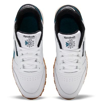 (JR) 리복 클래식 레더 화이트 블루 블랙 (Reebok Classic Leather 화이트 블루 블랙) EG5752 Purchase (JR) 리복 클래식 레더 화이트 블루 블랙 (Reebok Classic Leather 화이트 블루 블랙) EG5752