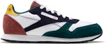 Order (PS) Kasut Larian Reebok Classic Leather Putih/Biru/Hijau. FX2763