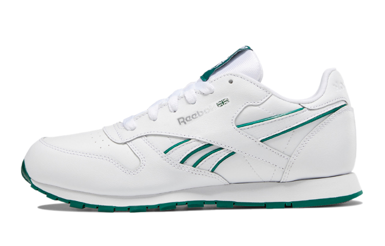 (Youth) Reebok Classic Leather 'White Green' DV8998