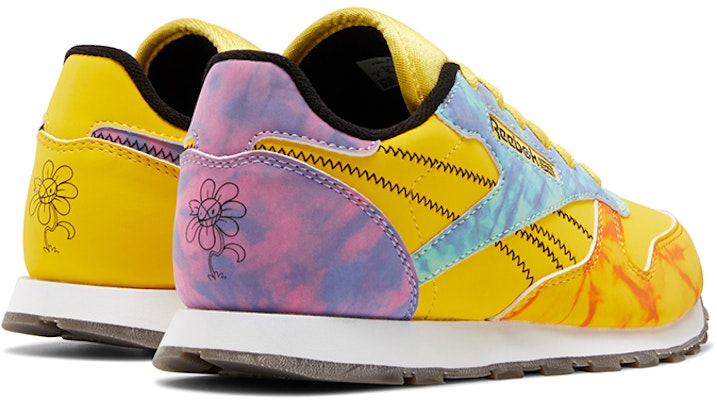 (JR) Reebok Classic Leather 'Kuning Ungu Biru' FY3711 Purchase (JR) Reebok Classic Leather 'Kuning Ungu Biru' FY3711