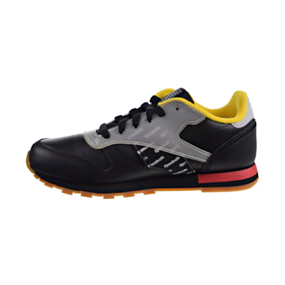 (Youth) Reebok Classic Leather Altered 'Black'