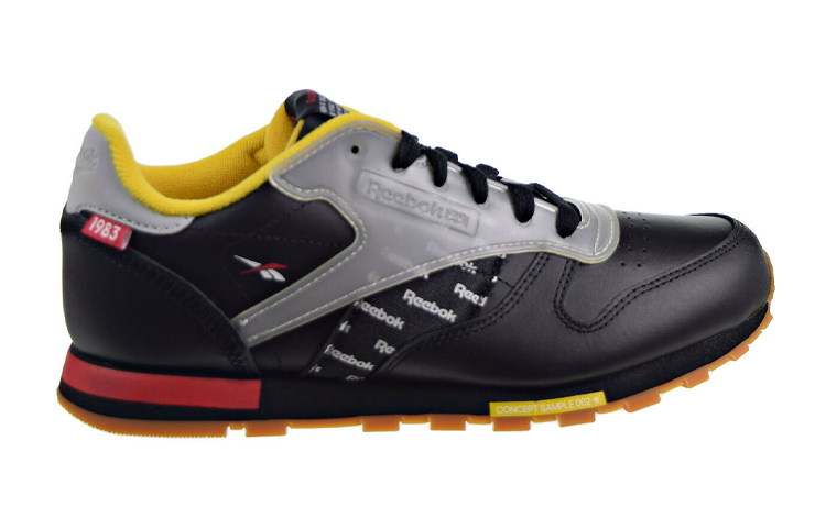 Order 大童 Reebok Classic Leather Altered 耐磨平衡防滑 低幫運動鞋 黑