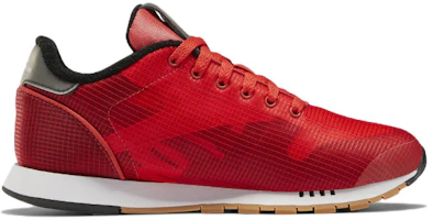 Order 大童 Reebok Classic Leather Ati 低幫耐磨跑步鞋 動感紅色