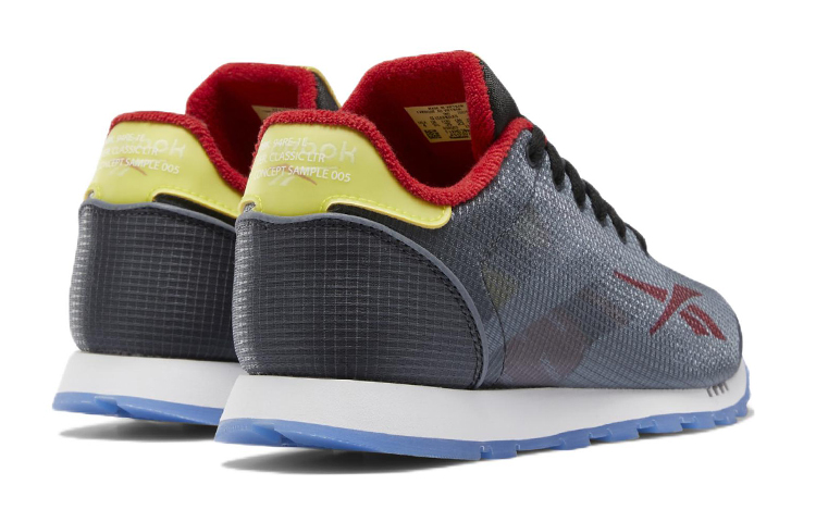 Shop (Youth) Reebok Classic Leather ATI 'Grey Blue' EH1039