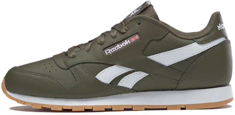 (Youth) Reebok Classic Leather ATI 'Military Green' DV9610 Buy (Youth) Reebok Classic Leather ATI 'Military Green' DV9610