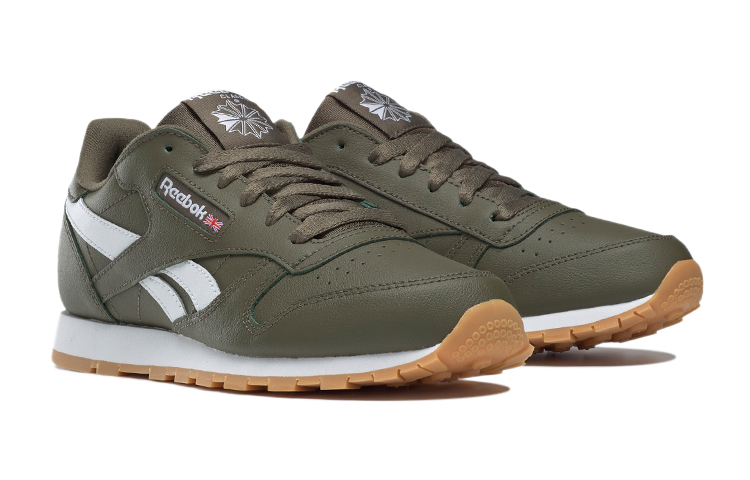 Lookbook (JR) Reebok Classic Leather ATI 'Hijau Militer' DV9610