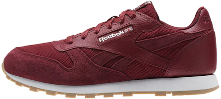 (Youth) Reebok Classic Leather ESTL 'Burgundy' CN1134 (Youth) Reebok Classic Leather ESTL 'Burgundy' CN1134
