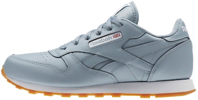 (Youth) Reebok Classic Leather Gum 'Blue' BS8946 (Youth) Reebok Classic Leather Gum 'Blue' BS8946