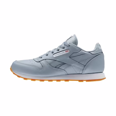 (Youth) Reebok Classic Leather Gum 'Blue'