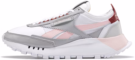(Preschool) Reebok Classic Leather Legacy 'Gray White Pink' FY7646 (Preschool) Reebok Classic Leather Legacy 'Gray White Pink' FY7646