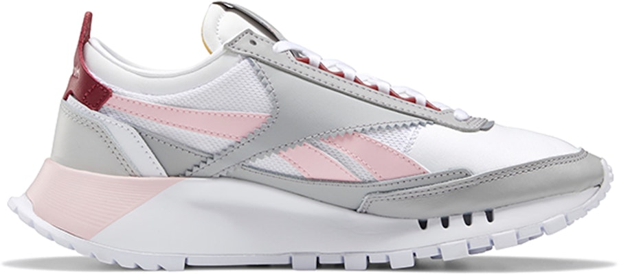 (Preschool) Reebok Classic Leather Legacy 'Gray White Pink' FY7646 Order (Preschool) Reebok Classic Leather Legacy 'Gray White Pink' FY7646