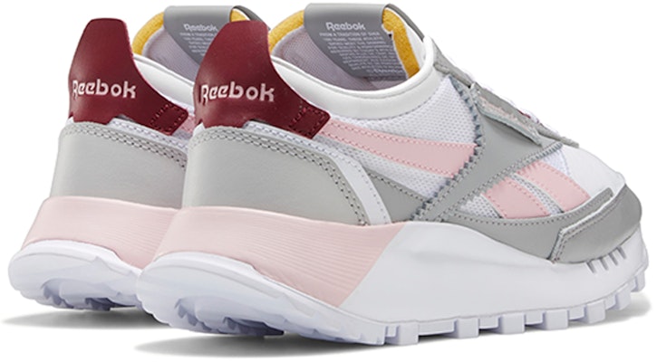 (Preschool) Reebok Classic Leather Legacy 'Gray White Pink' FY7646 Shop (Preschool) Reebok Classic Leather Legacy 'Gray White Pink' FY7646