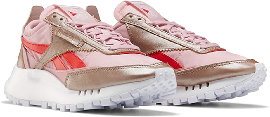 (Preschool) Reebok Classic Leather Legacy 'Pink Red Brown' FY7650 Lookbook (Preschool) Reebok Classic Leather Legacy 'Pink Red Brown' FY7650