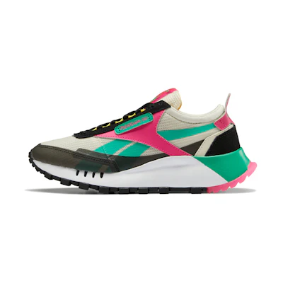 (Youth) Reebok Classic Leather Legacy 'White Black Green'