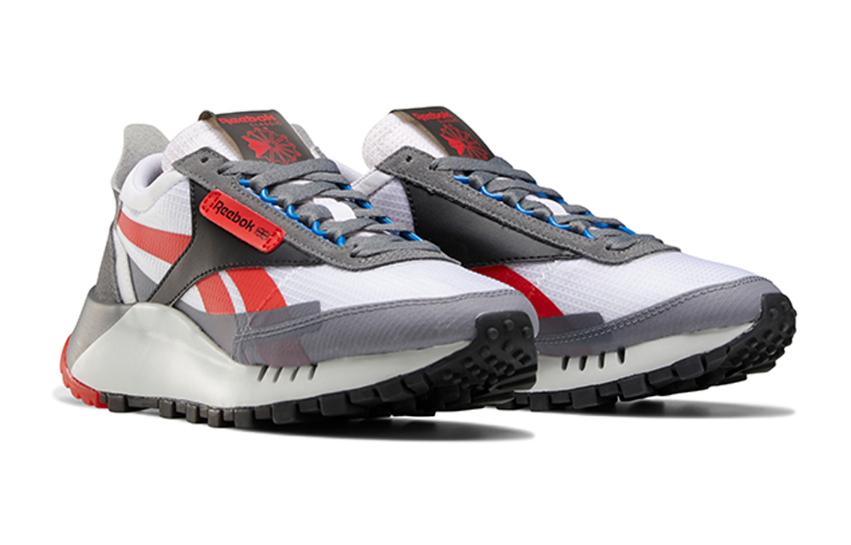 (PS) Reebok Classic Leather Legacy 'White Gray Red' 圖 3